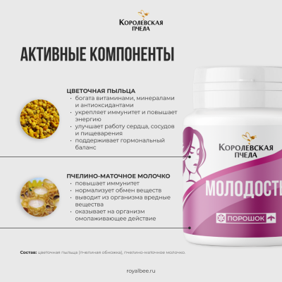 МОЛОДОСТЬ, 20 г